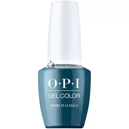 OPI GelColor Körömlakk Kék Gél Körömlakk Hosszan Tartó Drama at La Scala, 15 ml