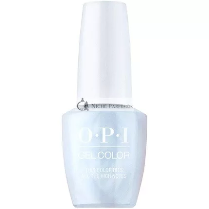 OPI GelColor Körömlakk Kék Gél Körömlakk Hosszú Tartósság 15ml