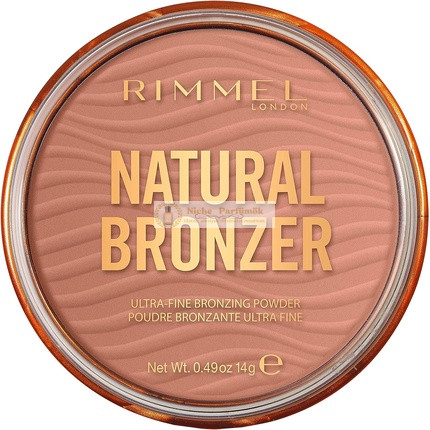 Rimmel London - Natural Bronzer bronzosító púder - 001: Napfény, 14g