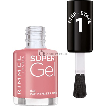 Rimmel Super Gel körömlakk 035 Pop Princess Pink