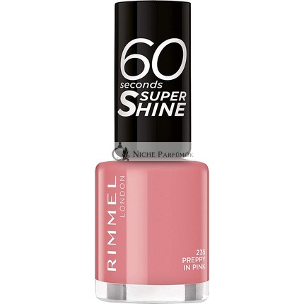 Rimmel 60 Másodperc Körömlakk Preppy in Pink, 8ml