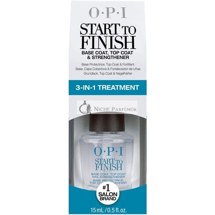 OPI Start To Finish 3-in-1 Stärker Basis- und Top Coat