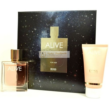 Hugo Boss Alive Geschenkset + Eau De Parfum 50ml + Körperlotion 75ml