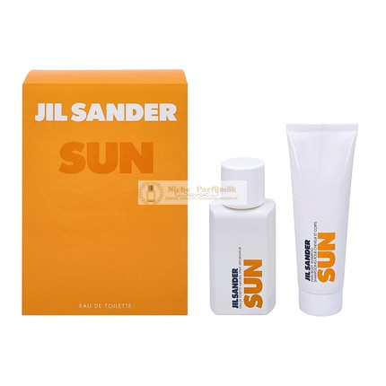 Jil Sander Sun Geschenkset Eau De Toilette 75ml + Haar- und Körper Shampoo 75ml