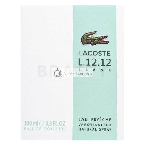 Lacoste Eau De Lacoste L.12.12 Blanc Eau Fraîche Eau de Toilette für Herren 100 ml