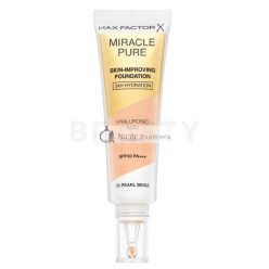   Max Factor Miracle Pure Skin-Improving Foundation langanhaltendes Make-up mit Hydratationswirkung 35 Pearl Beige 30 ml