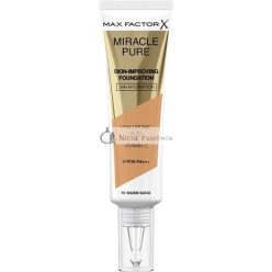   Max Factor Miracle Pure Skin-Improving Foundation langanhaltendes Make-up mit Hydratationswirkung 70 Warm Sand 30 ml
