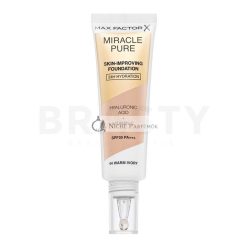   Max Factor Miracle Pure Skin-Improving Foundation langanhaltendes Make-up mit Hydratationswirkung 44 Warm Ivory 30 ml