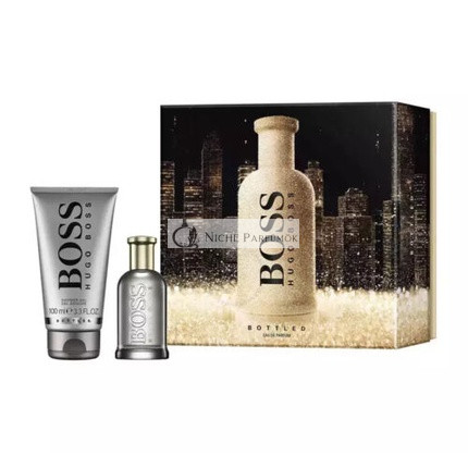 Hugo Boss Geschenkset Bottled Eau De Parfum Spray und Duschgel, 50ml und 100ml