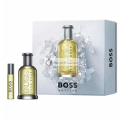   Hugo Boss Boss Bottled Eau de Toilette Ajándékcsomag Férfiaknak, 100ml + 10ml Spray