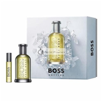 Hugo Boss Boss Bottled Eau de Toilette Geschenkset für Männer, 100ml + 10ml Spray