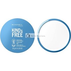 Rimmel London Kind & Free Puder 001 Transparent, 10g