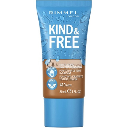 Rimmel Kind + Free Moisturising Skin Tint Foundation Latte 410