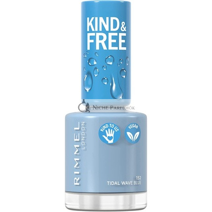 Rimmel Kind & Free Körömlakk 152 Tidal Wave Blue 8ml