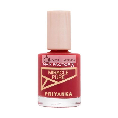 Priyanka Miracle Pure Körömlakk 360 Daring Cherry, 12ml