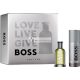 HUGO BOSS Bottled Eau de Toilette und Deo Spray Weihnachtsgeschenkset, 50ml und 150ml