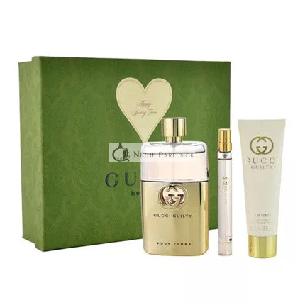 Gucci Guilty 90ml Eau de Parfum und 50ml Körperlotion, 10ml EDP