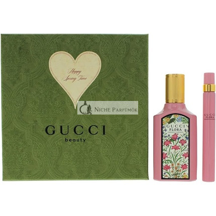 Gucci Flora Gorgeous Gardenia 2 darabos ajándékcsomag: Eau De Parfum 50ml