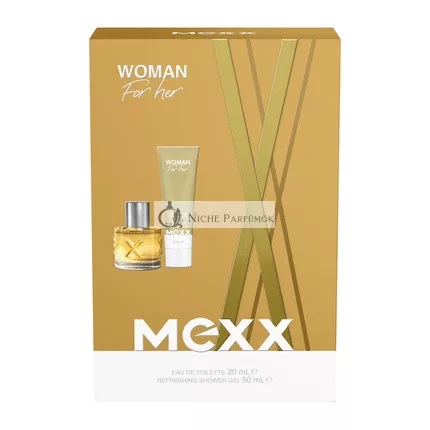 MEXX Woman Eau de Toilette 20 ml + Duschgel 50 ml