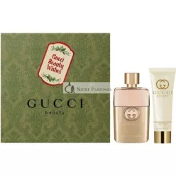 Gucci Guilty Eau de Parfum Damenbox, 50ml mit Körperlotion