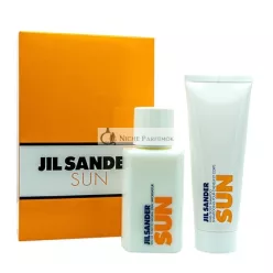 Jil Sander Sun Eau de Toilette 75 ml mit Duschgel