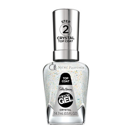 Sally Hansen Miracle Gel Körömlakk Kristály Fedőréteg, 15 ml
