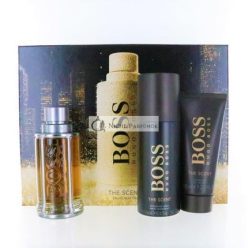 Hugo Boss The Scent 3-teiliges Geschenkset für Männer