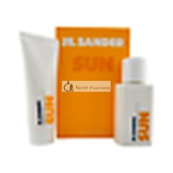   Jil Sander Sun Woman Geschenkset 75ml EdT Spray + 75ml Duschgel - NEU OVP