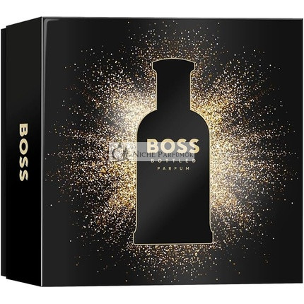 BOSS Férfi Bottled Parfum Ünnepi Ajándékcsomag 50ml és Dezodor 150ml