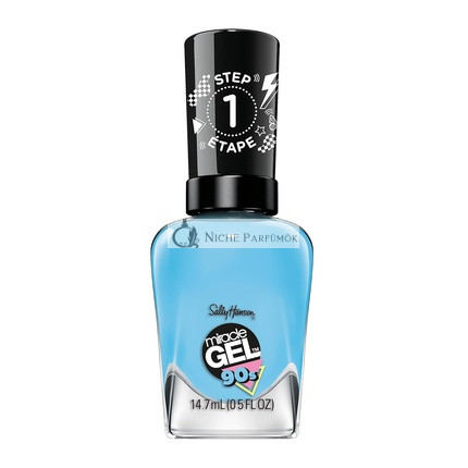Sally Hansen Miracle Gel 90s 886 Did I Blue That? Körömlakk, 14,8 ml