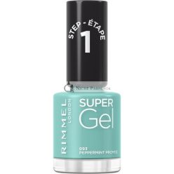   Rimmel London Super Gel Körömlakk 093 Peppermint Promise Körömszín Kollekció 60 másodperc Peppermint Promise