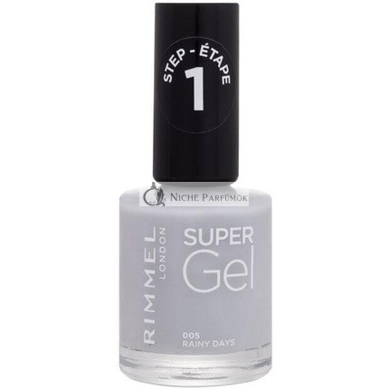 Rimmel Super Gel Körömlakk 005 Rainy Days, 12 ml