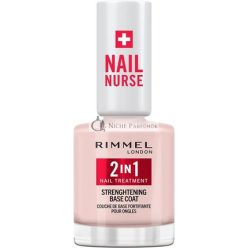   Rimmel London Nagelpfleger 2 in 1 Grundierung und Stärkung, 8ml