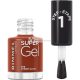 Rimmel Super Gel Körömlakk 075 Amber Glow, 12 ml
