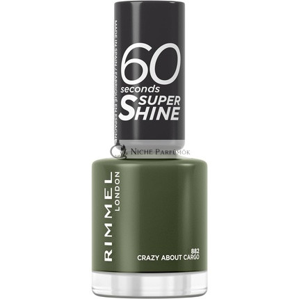 Rimmel 60 Másodperces Körömlakk 882 Crazy About Cargo Körömszín Kollekció