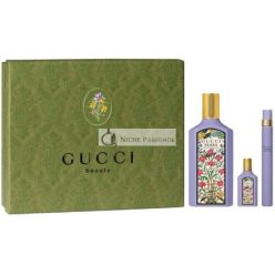   Gucci Flora Gyönyörű Magnolia 100ml EDP Spray, 10ml EDP Spray & 5ml EDP Ajándékcsomag