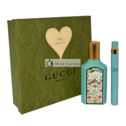 Gucci Flora Jasmine Eau De Parfum Készlet - 50ml és 10ml Pen Spray