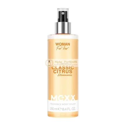 MEXX WOMAN Body Mist, Leicht Blumig Frischer Körperspray für die Moderne Optimistische Frau, 250ml