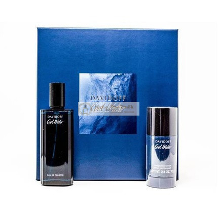 Davidoff Cool Water EDT Eau De Toilette 75ml und Deodorant Stick 75ml - Herren Duft