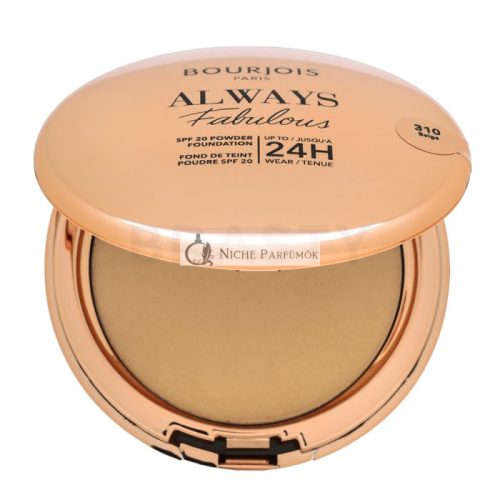 Bourjois Always Fabulous SPF 20 Powder Foundation Puder-Make-up mit mattierender Wirkung 310 7 g
