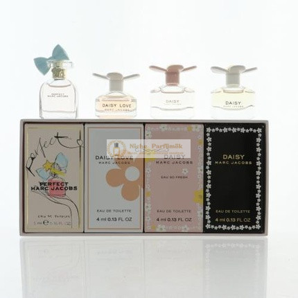 MARC JACOBS Vielfalt Mini Set 4-teiliges Geschenkset, 4,5 g Eau de