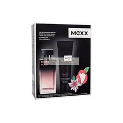 Mexx Black For Her Ajándékcsomag - Eau De Toilette 30 ml és Tusfürdő 50 ml