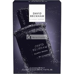   David Beckham Classic Homme Ajándékcsomag - Eau De Toilette 50ml és Tusfürdő 200ml