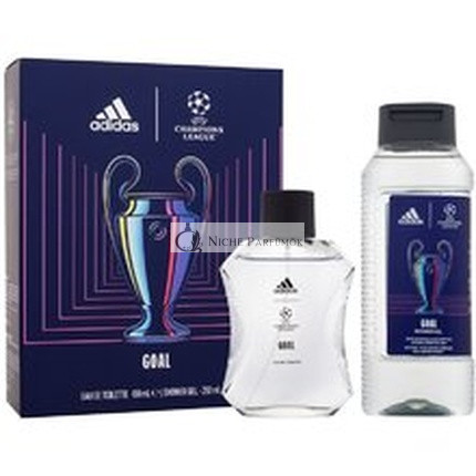 Adidas Uefa Champions League Ajándékcsomag Eau De Toilette 100 Ml és Tusfürdő 250 Ml