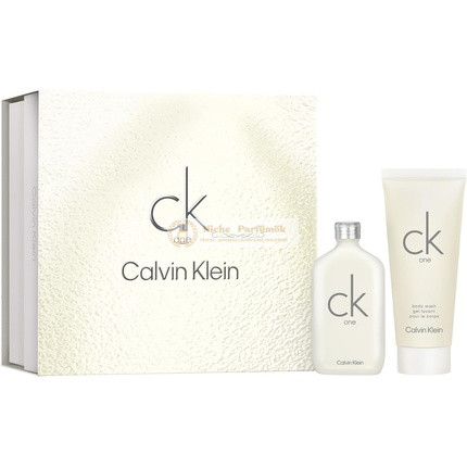 Calvin Klein Unisex CK One Ajándékcsomag, 50ml Eau de Toilette, 100ml Tusfürdő