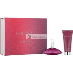   Calvin Klein Women's Euphoria Gift Set, 50 ml Eau de Parfum, 100 ml Testápoló - Csomag 2