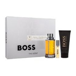   Hugo Boss The Scent Ajándék Szett - Eau De Toilette 100ml, Mini Eau De Toilette 10ml, És Tusfürdő 100ml
