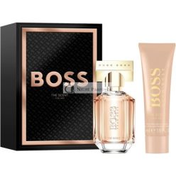   BOSS Női BOSS The Scent For Her Ünnepi Ajándékcsomag 30ml Eau de Parfum, 50ml Testápoló