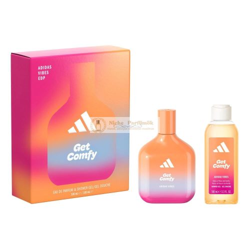 Adidas Vibes Ajándékcsomag Get Comfy Eau De Parfum 100ml és Tusfürdő