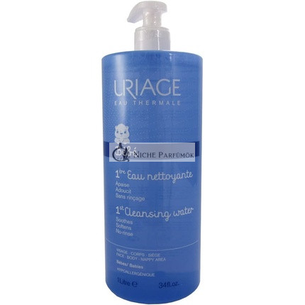 Uriage Eau Thermale 1er Eau Sanfte Reinigungswasser für die Erste Hautpflege des Babys, 1000ml